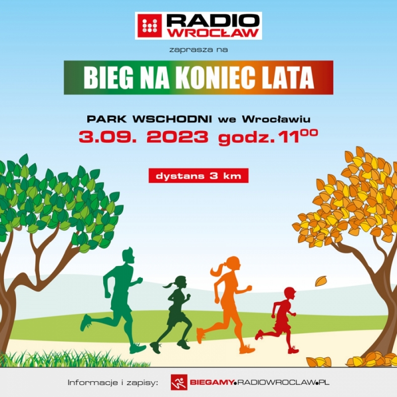 Rodzinny Bieg na koniec lata Radia Wrocław