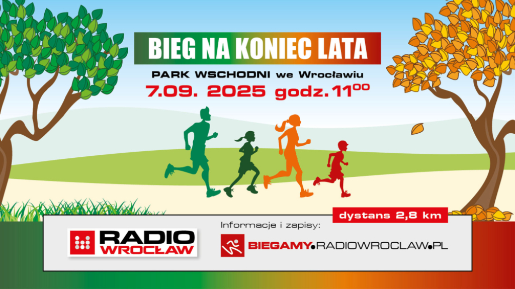 Rodzinny Bieg na koniec lata Radia Wrocław